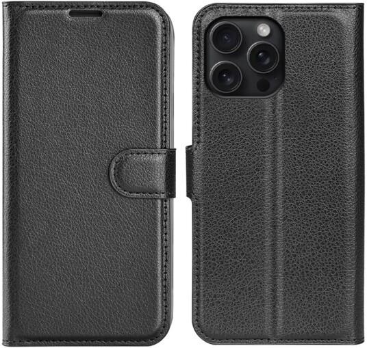 Trolsk Lommebokdeksel (iPhone 16 Pro Max) Svart