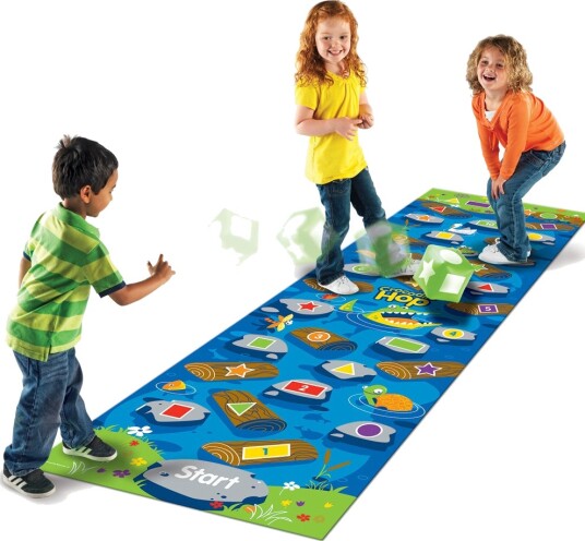 Learning Resources Leketeppe 250x675 cm Krokodille-Hopp
