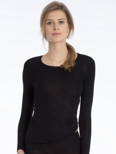 Calida Tc Merinowool/silk Shirt XS = 36/38