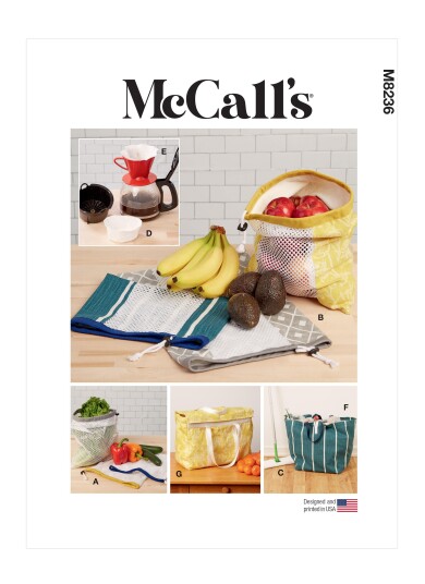 McCall's 8236 - Kjøkkentilbehør STRL: -