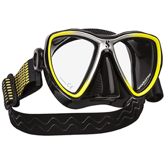 Scubapro dykkermaske Synergy Mini gul Scubapro dykkermaske Synergy Mini gul