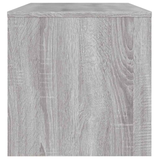 TV-benk grå sonoma 120x34x37 cm sponplate 8720845921750