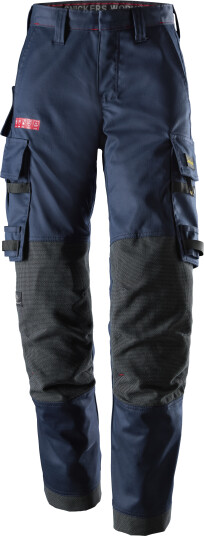 Snickers Workwear ProtecWork 6763 Arbeidsbukse marineblå dame stretch 36 Klær