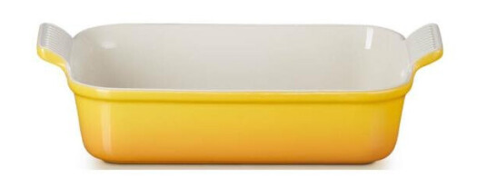 Le Creuset  Heritage rektangulært fat 31x26 cm nectar