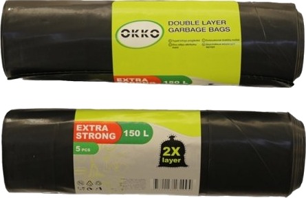 Stabilus Søppelsekker Til Hjemmet 150 L 5 Stk 18399000