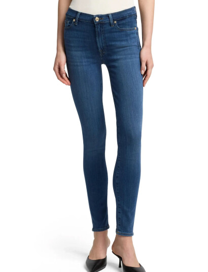 7 For All Mankind Hw Skinny Lovestory Blue 25 x 30 7 For All Mankind Hw Skinny Lovestory Blue 25 x 30