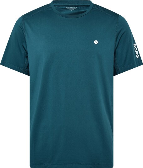 Björn Borg Ace Mesh Panel T Shirt   REFLECTING POND   M