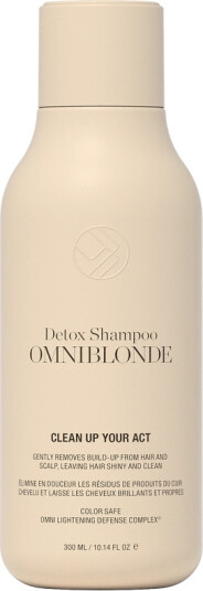 Omniblonde Clean Up Your Act Detox Shampoo 300 ml