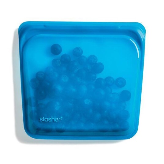 Stasher  Sandwich silikonpose 0,45L blueberry