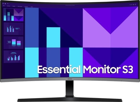 Samsung S39GD 32" Bøyd PC-skjerm 100Hz Full HD - Svart