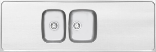 Contura H 1800 Oppvaskbenk vendbar 1800 mm 1800 x 635 x 40 mm Kjøkken