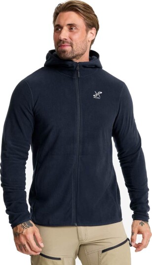 Revolutionrace Herre Overdeler Fleece & midlayers Hiker Fleece Hoodie Herre Desert Sun XL
