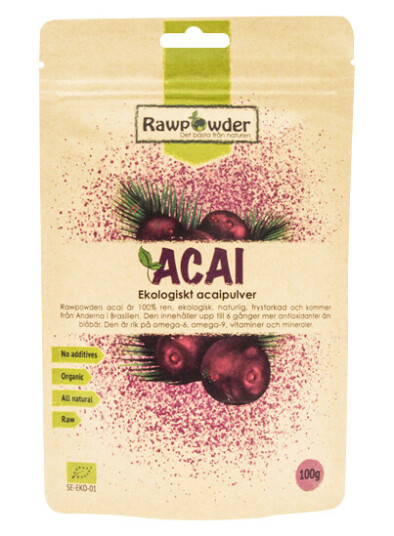 Acaipulver ØKO, 100 g Acaipulver ØKO, 100 g