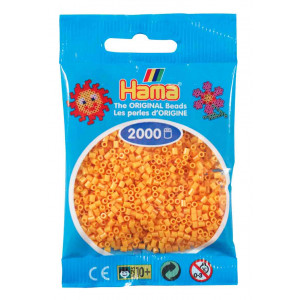 Hama Mini Perler 501-60 Bamsegul 2000 stk Hama Mini Perler 501-60 Bamsegul 2000 stk