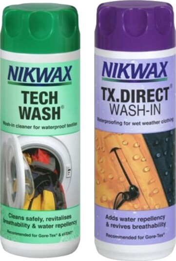 Nikwax Duo Pack-Tech Wash/TX.Direct OneSize, Classicdesertwhite Nikwax Duo Pack-Tech Wash/TX.Direct OneSize, Classicdesertwhite