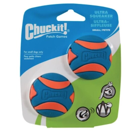 Chuckit! Ultra Squeaker Ball 2Pk M Chuckit! Ultra Squeaker Ball 2Pk M