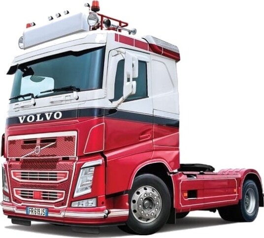 Italeri 3962 Volvo FH Plat Tak Modellastbil Byggesett 1:24 Italeri 3962 Volvo FH Plat Tak Modellastbil Byggesett 1:24