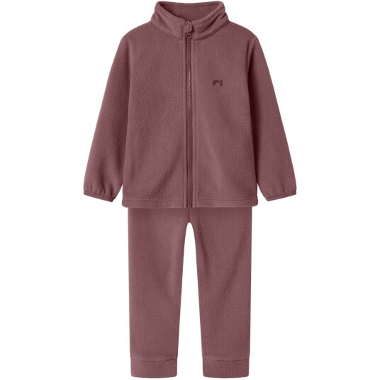 Name It Rose Brown Nmnspektra Fleece Sett Fo 110