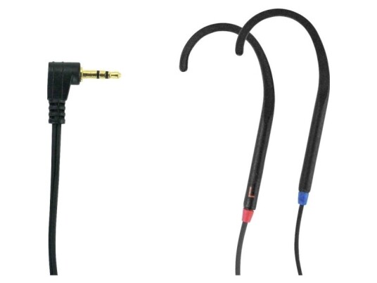 Geemarc Clhook3 Telefon Ear Free Headset Kabelbundet Sort Lydstyrkeregulering