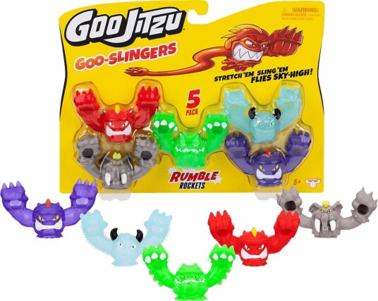 Goo Jit Zu METEOR MADNESS S2 HEAVY SLINGERS 5PK