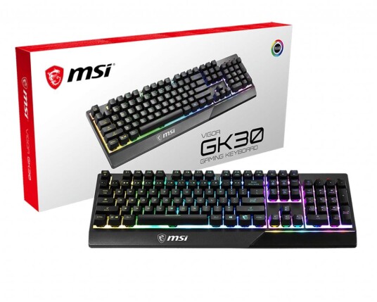 MSI Vigor GK30 - tastatur - Tysk MSI Vigor GK30 - tastatur - Tysk