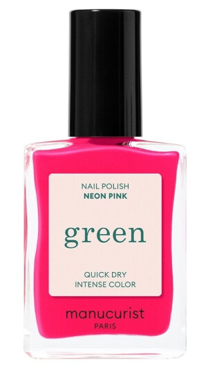 Manucurist Green Nail Polish Neon Pink 15ml Manucurist Green Nail Polish Neon Pink 15ml