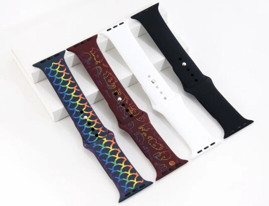 xTool Rainbow Silicone Apple Watch Bands M/L xTool Rainbow Silicone Apple Watch Bands M/L