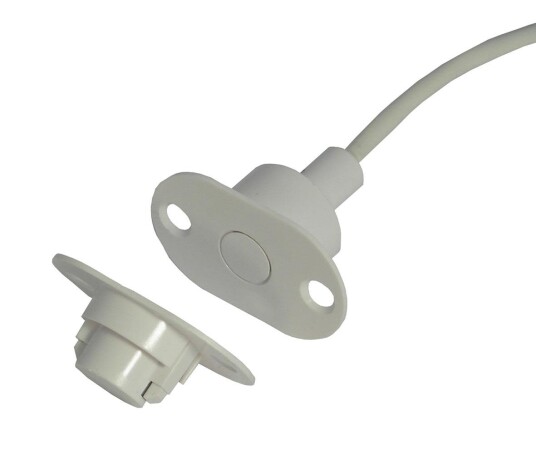 Alarmtech MC 340-s12-10 Magnetkontakt 1 Åpen Kontakt Vanntett 10 M Kabel