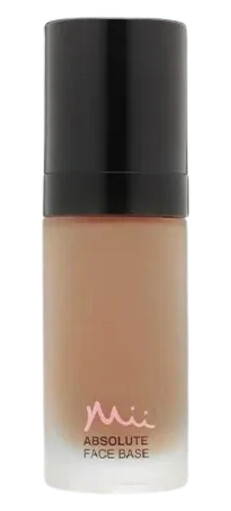 Mii Absolute Face Base 5 shades Utterly Warm 04 Mii Absolute Face Base 5 shades Utterly Warm 04
