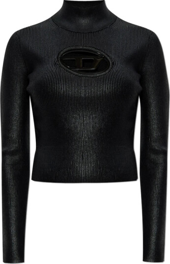 Diesel Dame Strikkevarer Svart L, Diesel Dame Strikkevarer Svart L,