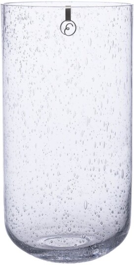 Ernst boblete glassvase 25 cm Klar