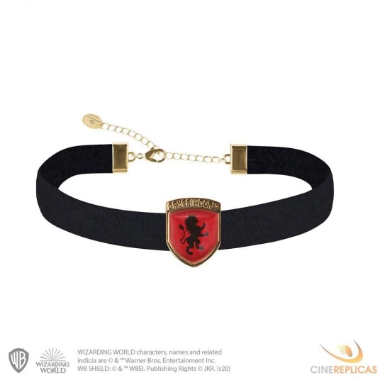 Cinereplicas Harry Potter Choker Med Anheng Gryffindor
