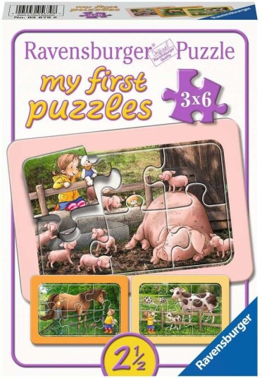Ravensburger Exploring The Farm 3x6p