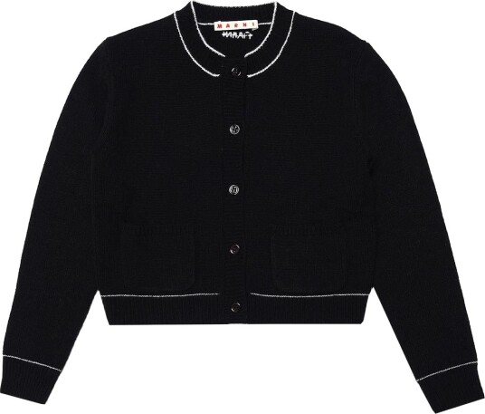 Marni Cardigan Ull Svart Marni 8 år 128 Cardigan