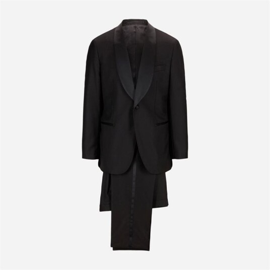 Atelier Munro Tuxedo Shawl Collar - Black
