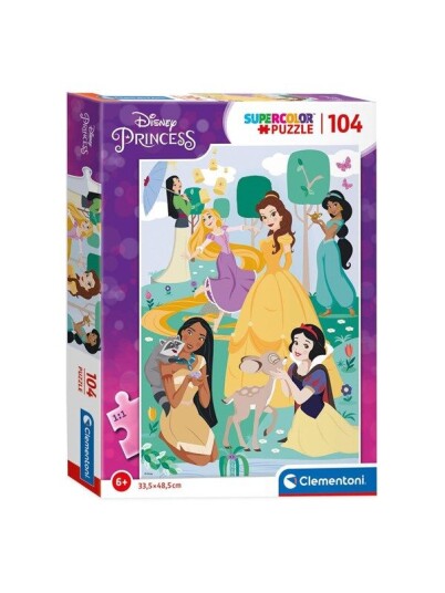 Clementoni Puzzle Disney Princess 104st. Gulv Clementoni Puzzle Disney Princess 104st. Gulv
