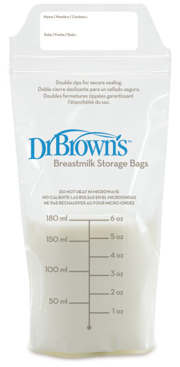Dr Brown 25 stk Fryseposer for Morsmelk - Hygienisk Oppbevaring