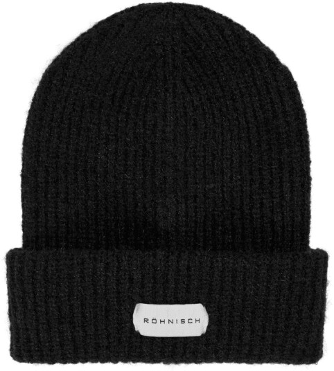 Röhnisch Chunky Beanie OneSize, Black Röhnisch Chunky Beanie OneSize, Black