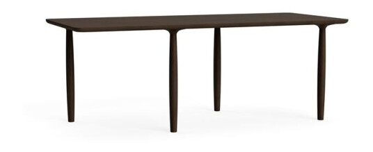 NORR11 Oku Spisebord L200 cm Mørkrøkt Eik NORR11 Oku Spisebord L200 cm Mørkrøkt Eik