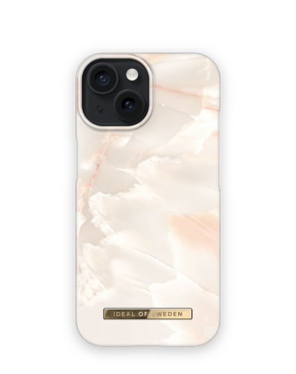 IDEAL OF SWEDEN iPhone 15 iDeal Of Sweden Fashion Deksel - Rose Pearl Marble