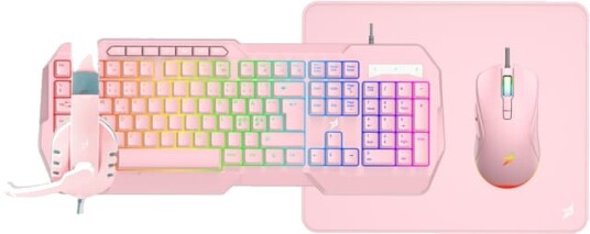 Next XD-40 V2 Tastatur- og Musepakke Rosa