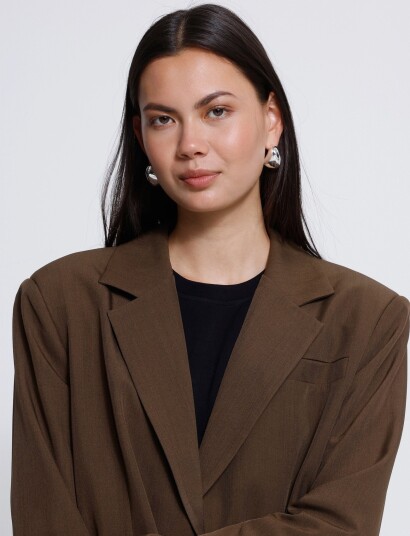 ICHI Ihfava Oversize Bl Brown 36