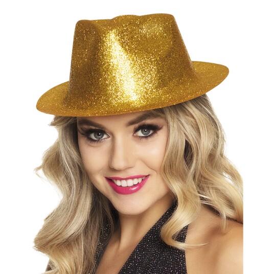 Catsson Int Group LTD Gnistrende Gull Hatt - One size