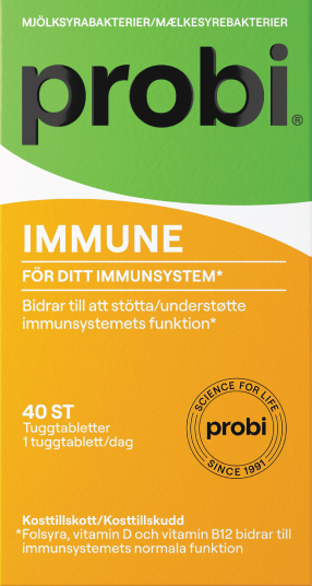 Probi Immune 40 tyggetabletter 40 stk. Probi Immune 40 tyggetabletter 40 stk.