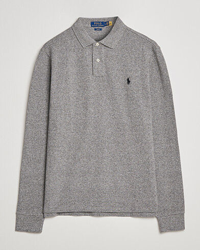 Polo Ralph Lauren Slim Fit Long Sleeve Polo Canterbury Heather Polo Ralph Lauren Slim Fit Long Sleeve Polo Canterbury Heather