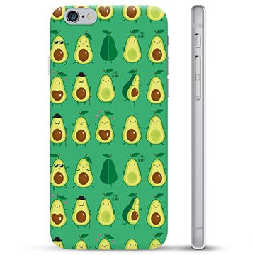iPhone 6 / 6S TPU-deksel Avokadomønster