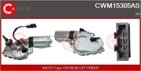 Vindusviskermotor CASCO CWM15305AS