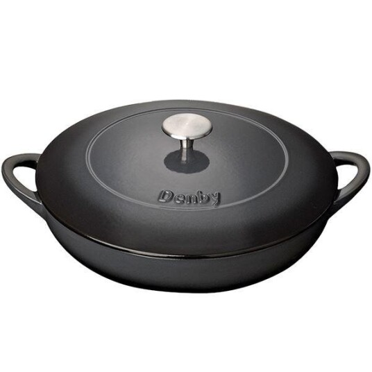 Denby Halo støpejernsgryte 30 cm svart Denby Halo støpejernsgryte 30 cm svart