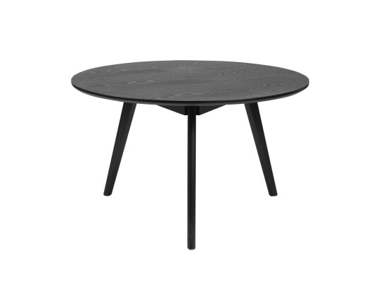 Rowico Home Yumi salongbord Svartbeiset ask 90 x 90 cm Svart