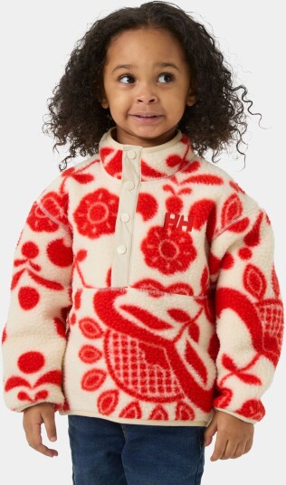 Helly Hansen Frosty Pile Sweater Barn Rød 122